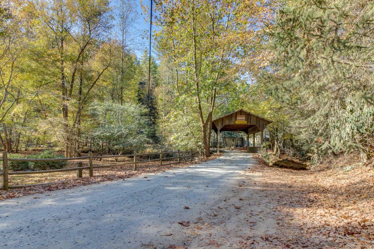 Tree Song Mountain Creek Cabin 埃利杰 外观 照片