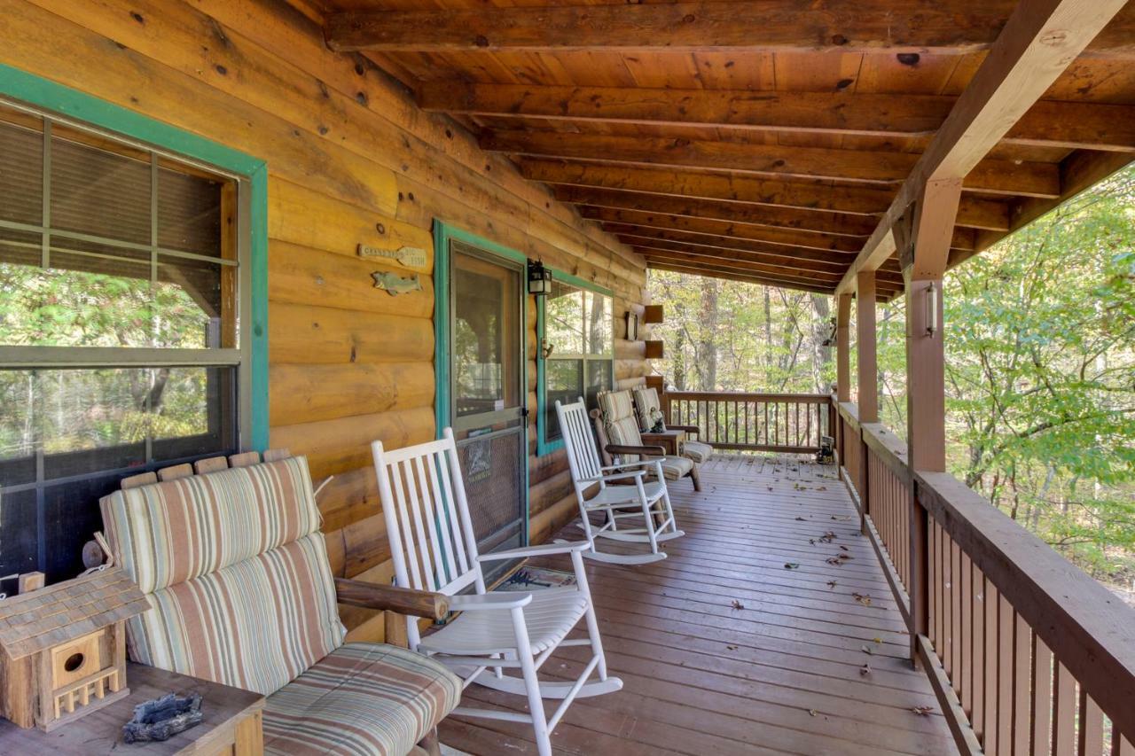 Tree Song Mountain Creek Cabin 埃利杰 外观 照片
